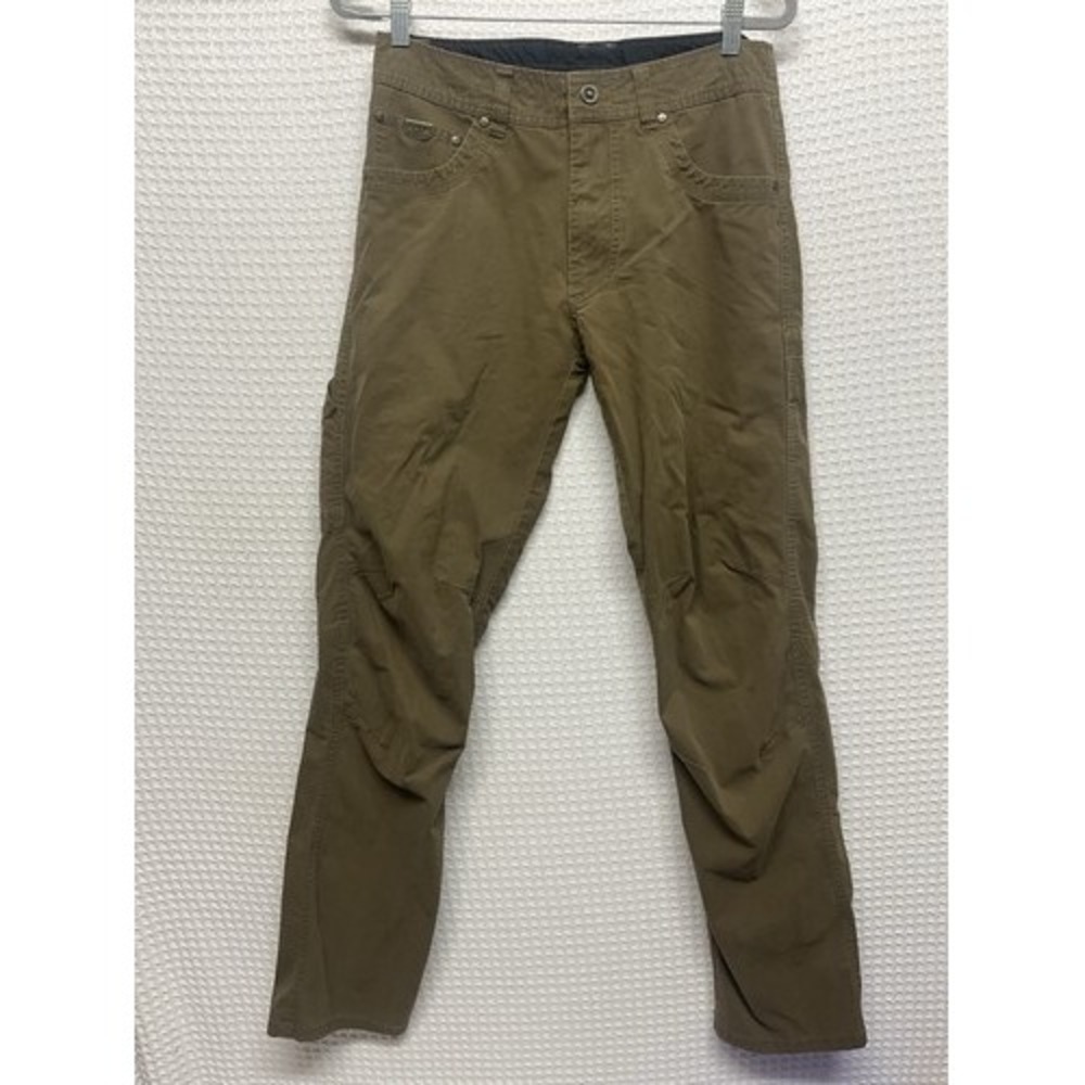Kuhl Revolvr Brown Articulated Knee Hiking Straight Pants Men 30x34 China